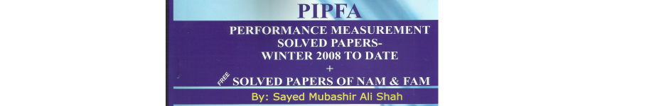 pipfa past papers solution